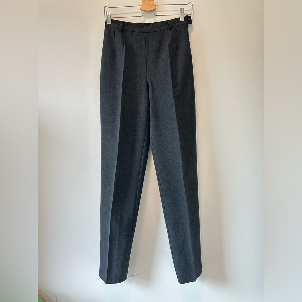 Max & Co Vintage Trousers Pants Size 8 Dark Grey